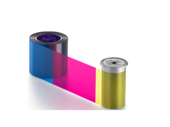 KIT DE CINTAS DE COLORES YMCKT DATACARD, CANTIDAD 500