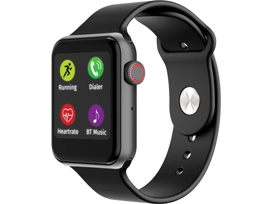 SMARTWATCH  (RELOJ INTELIGENTE) SLIDE FITNESS, NEGRO, USB CHARGER,PROCESSOR: MTK, PUSH NOTIFICATIONS: SMS, WECHAT, EMAIL, FACEBOOK ,NEWS AND OTHER APP NOTIFICATIONS REMINDER, HEART RATE MONITOR, ANTI - LOSS REMINDER. TWO - WAY SEARCH, 2.5D CURVED CAPACITIVE FULL TOUCH SCREENBATTERY: 210MAH