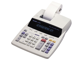 CALCULADORA SHARP EL 2630 PIII, PANTALLA 12 DIGITOS.  TRM10 BDJ17. INCLUYE FUENTE DE PODER
