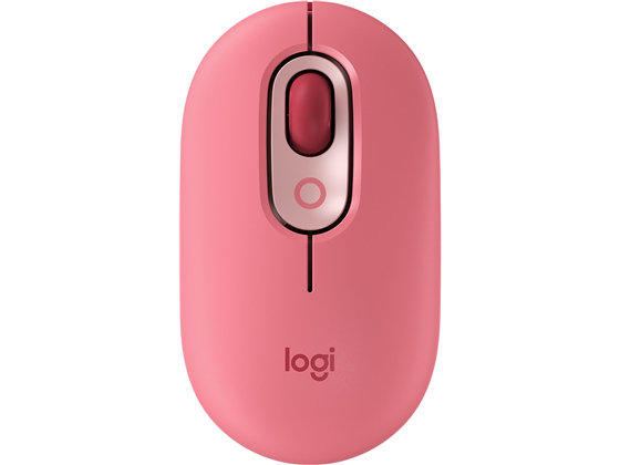 MOUSE LOGITECH MOUSE POP MOUSE WITH EMOJI COLOR HEARTBREAKER ROSE (ROSADO), OPTICO BLUETOOTH, COMPATIBLE CON RECEPTOR USB LOGI BOLT, 4 BOTONES, 1 PERSONALIZABLE SOFTWARE EMOJIS, VELOCIDAD DEL MOUSE AJUSTABLE ENTRE 1000 A 4000 DPI, DURACION HASTA 24 MESES BATERIA, PESO 82 GRAMOS, COMPATIBLE CON MACOS 10.15, WIN 10 Y POSTERIORES.