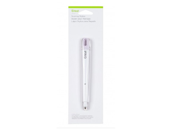 LAPIZ CRICUT PARA RAYADO Y MARCADO STYLUS, MARCA LINEAS DE PLEGADO, PARA TARJETAS Y SOBRES, CAJAS, PROYECTOS 3D. COLOR MORADO/BLANCO. (2006699).