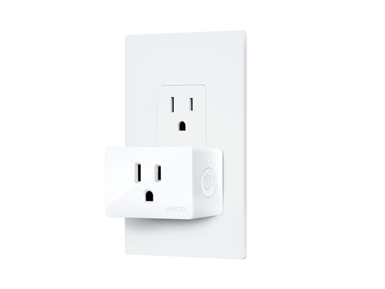 TOMACORRIENTE SMART BELKIN WEMO, PROGRAMABLE PARA ENCENDIDO Y APAGADO POR SOFTWARE,CONTROL DE VOZ (HOMEKIT, ALEXA, GOOGLE)