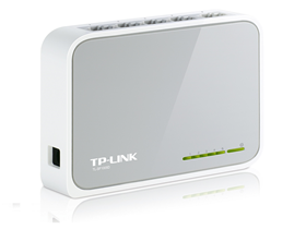 SWITCH 5 PUERTOS TP-LINK TL-SF1005D, NO ADMINISTRABLE/DESKTOP, 5 PUERTOS 10/100MBPS.