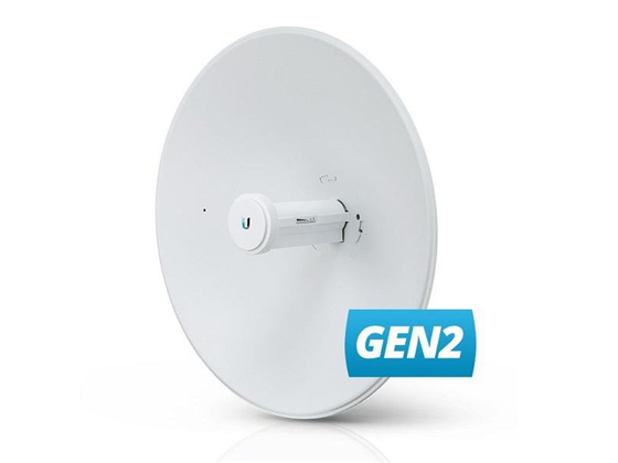 ANTENA UBIQUITI PBE-5AC-300GEN2 AIRMAX (PLATO) POWERBEAM AC BRIDGE OUTDOOR 5.8GHZ 450+ MBPS, 20+ KM, 23DBI  (SUSTITUYE PBE-5AC-300)