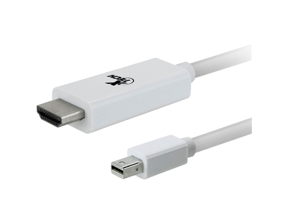 CABLE ADAPTADOR XTECH DE MINI DISPLAYPORT A HDMI 1080P. (XTC-357)