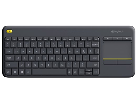 TECLADO Y TOUCHPAD LOGITECH K400 PLUS USB WIRELESS RECEIVER 2.4GHZ WIRELESS, INGLES NEGRO (TECLADO Y TOUCHPAD LOGITECH K400 USB WIRELESS RECEIVER 2.4GHZ WIRELESS, INGLES NEGRO (920-007119)