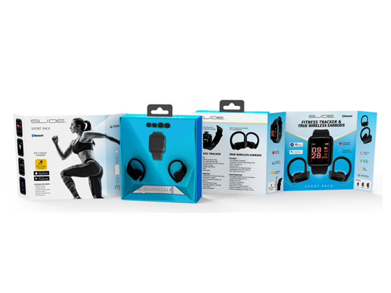 SMARTWATCH COMBO (RELOJ INTELIGENTE) COBY SPORT HASTA 72 HORAS DE BATERIA, RESISTENTE AL AGUA IP65, INCLUYE AUDIFONOS SPORT TRUE WIRELESS, BLUETOOTH 5.0, SIRI Y GOOGLE ASSISTANT COMPATIBLE, 33 PIE DE DISTANCIA, 5 HORA DE REPRODUCCION.