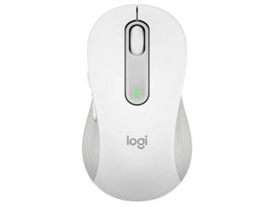 MOUSE LOGITECH M650 LARGE BLUETOOTH BLANCO, PARA DERECHOS (NO INCLUYE EL DONGLE BT).
