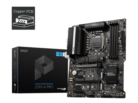 MB MSI Z590-A PRO LGA 1200 INTEL Z590 SATA 6GB/S ATX