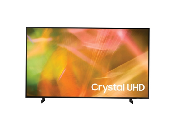 TELEVISOR SAMSUNG 50" CRYSTAL UHD 4K, SMART, (3,840 X 2,160), PURCOLOR 60HZ, 3 HDMI + 2 USB +  ETHERNET + WIFI DIRECT, RF ANTENA, BT 5.2 (UN50AU8000PXPA)