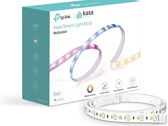 EXTENSION CINTA LED TP-LINK (KASA), WIFI, MULTI-COLOR, PROGRAMABLE POR APPLICACION, 1 METRO DE LONGITUD (KL430E)