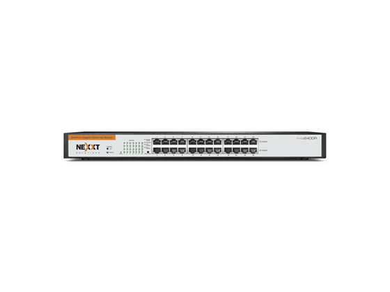 SWITCH 24 PUERTOS NEXXT AXIS2400R, NO ADMINISTRABLE, 24 PUERTOS GIGABIT ETHERNET, RACK MOUNT (ASBRM244U1)