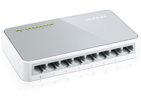 SWITCH 8 PUERTOS TP-LINK TL-SF1008D, NO ADMINISTRABLE/DESKTOP, 8 PUERTOS 10/100MBPS.