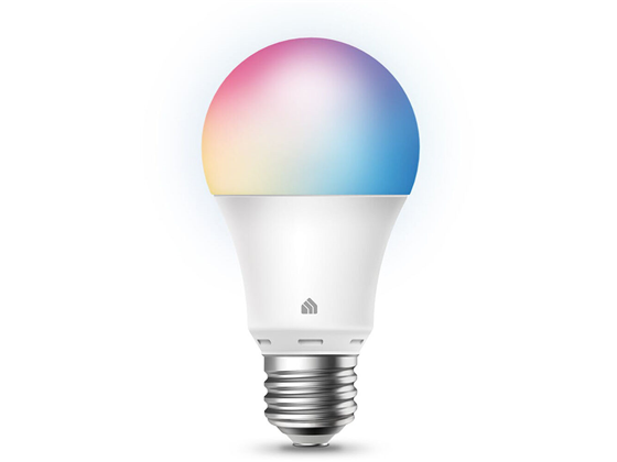BOMBILLA SMART TP-LINK (KASA), WIFI, LED MULTI-COLOR (2500K - 6500K), PROGRAMABLE POR APLICACION, COMANDO DE VOZ, 800 LUMENS - (KL125)