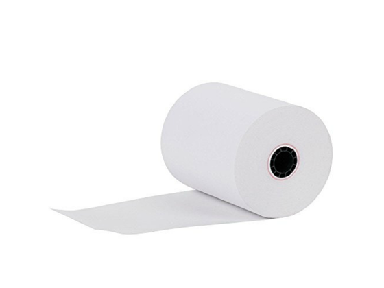ROLLO DE PAPEL TERMICO 3" 1/8  PARA IMPRESORAS TERMICAS, APROXIMADAMENTE 50 METRO DE LARGO (50/1)