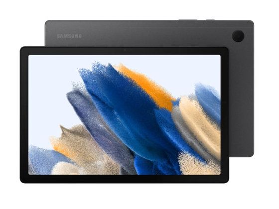 TABLETA SAMSUNG GALAXY TAB A8 X200, 10.5", WIFI - 32GB, 3GB RAM, WIFI 5, REAR CAM 8.0 MP / FRONT CAM 5.0 MP, BT 5.0, GPS, USB C-2.0, PUERTO 3.5MM, MICROSD SLOT, GRIS.