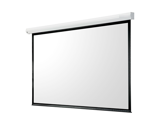PANTALLA MYO 86" - 4:3,  PARA PROYECTOR ELECTRICA (MYO-SMOT86), BLANCA, CONTROL REMOTO