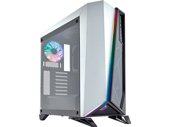 CASE CORSAIR CARBIDE SPEC OMEGA RGB GAMING, MID TOWER, BLANCO, USB 3.0 X2, AUDIO IN / OUT, 7 EXPANSION SLOT, 3X 2.5", 2X 3.5", PANEL LATERAL CRISTAL TEMPLADO, (CASE CORSAIR CARBIDE SPEC-06 GAMING, MID TOWER, BLANCO/RGB, USB 3.0 X2, AUDIO IN / OUT, 7 EXPANSION SLOT, 4X 2.5", 2X 3.5", PANEL LATERAL CRISTAL TEMPLADO, COMPATIBLE CON ICUE (CC-9011141-WW)