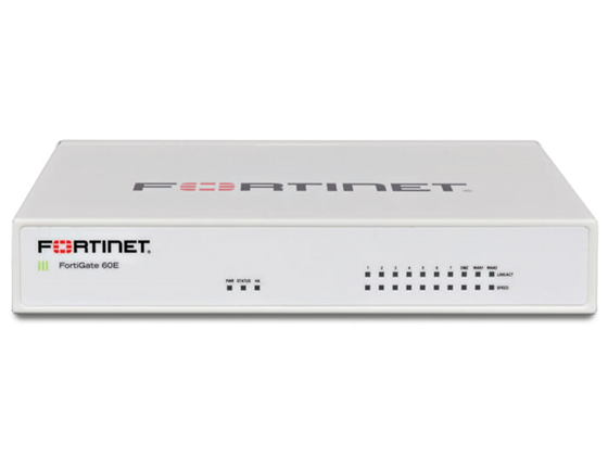APPLIANCE FORTINET FG-60E, 5 X GE RJ45, 7 X PORTS INTERNO, STORAGE INTERNAL 16GB, 2 X WAN PORT (RJ45) (FORTIGATE-60E), HARDWARE PLUS 1 YEAR 8X5 FORTICARE UTM PROTECTION.