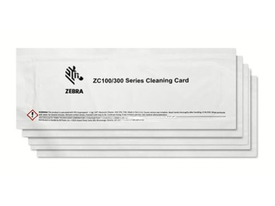KIT DE LIMPIEZA ZEBRA, TARJETAS ZC 100 / 300,5 , REEMPLAZA EL PN 105999-311