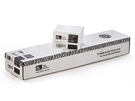 TARJETA PVC PREMIER CR-80 PARA IMPRESORA DE TARJETA ZEBRA, BLANCAS, 500 UNIDADES EL PAQUETE, (500K), GROSOR 30 MILESIMAS (0,76MM).