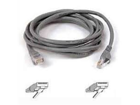 PATCH CABLE BELKIN CAT5E, 3' PIES, GRIS (A3L791-03-RDS)