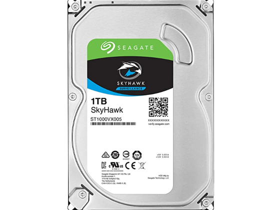 DISCO DURO 1TB P/VIDEOVIGILANCIA SKYHAWK SEAGATE 3.5" SATA 6.0GB/S 5900RPM/64MB.