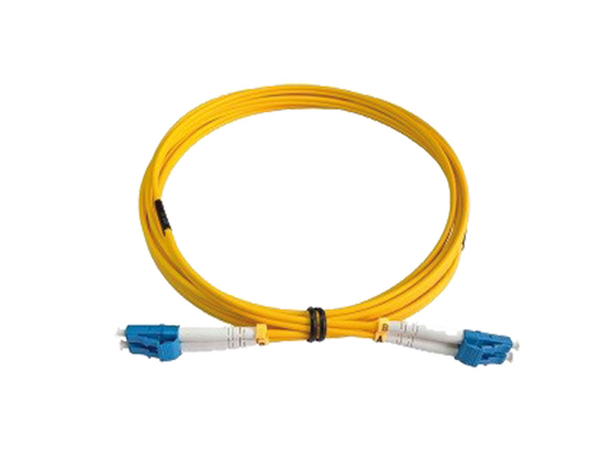 FIBER PATCH CORD LEVITON, OS2 SINGLEMODE RISERDUPLEX ZIPCORD 1.6MM CABLE; 1ST END WITH SC CONNECTOR, AND 2ND END LC/APC CONNECTOR;OVERALL CABLE LENGTH OF 10 METERS, A - B (STANDARD) POLARITY.