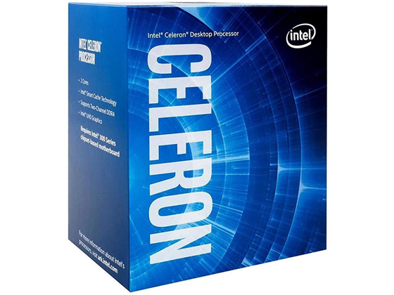 CPU INTEL CORE CELERON G5900, DUAL CORE, HASTA 3.4GHZ, TRAE ABANICO, 58W