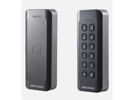 LECTOR DE TARJETAS MARCA HIKVISION VALUE 1802, IP65, WIEGAND INTERFACE, EM CARD READER. (CONTROL DE ACCESO)
