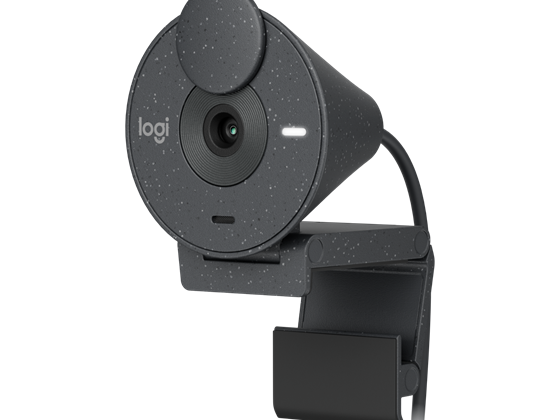 CAMARA WEB LOGITECH BRIO 300 COLOR NEGRO, FHD HASTA 1080P 30FPS, ZOOM 1X, RIGHTLIGHT 2, CONEXION USB-C, CAMPO VISUAL 70 GRADOS, TAPA DE PRIVACIDAD, PARA VIDEO CONFERENCIAS, STREAMING Y GRABACION.