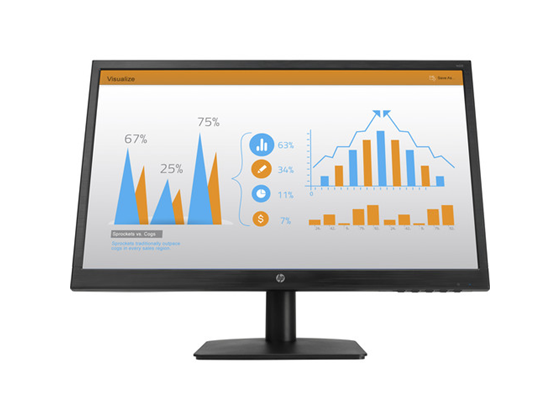 MONITOR HP N223 21.5", WLED/LCD, 16:9, 5MS, 1920X1080,16.7 MILLONES DE COLORES, 250 NIT, 1+HDMI, 1+VGA. (3ML60A6#ABA)