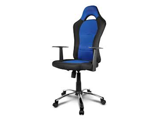 SILLA GAMING XTECH, DE TELA, ESPALDAR ALTO AJUSTABLE, REPOSO DE BRAZOS, ALTURA AJUSTABLE Y BASE CON RUEDAS ROBUSTAS (XTF-EC129) (AM160XTK14)