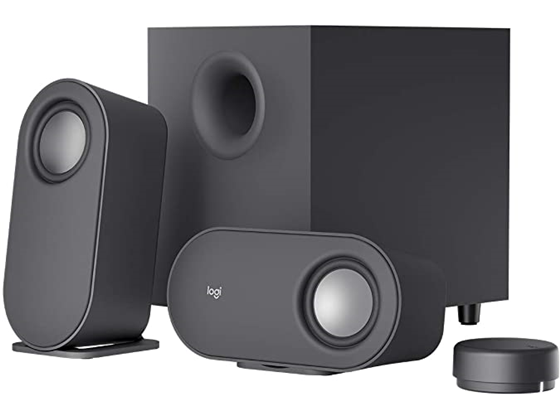 BOCINA LOGITECH Z407 BT BLUETOOH 2.1 CHANNEL 80 WATTS, 40W RMS, SPEAKER SYSTEM CON SUBWOOFER Y CONTROL REMOTO WIRELESS, BLACK.