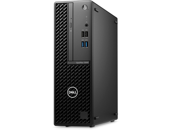COMPUTADORA DELL OPTIPLEX 3000 SMALL FORM FACTOR, I3-12100 (4CORES/12MB/8T/3.3GHZ TO 4.3GHZ) , 4GB (1X4GB) DDR4, 1TB 3.5IN 7200RPM SATA HARD DISK DRIVE, 1X VGA, 2X DISPLAY PORT, 8X DVD+/-RW 9.5MM, W10 PRO, INCLUYE MOUSE Y TECLADO SPA, 3 AÑOS DE GARANTÍA.