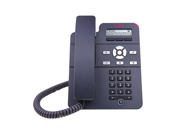 TELEFONO AVAYA J129 IP PHONE WITH 5-VOLT POWER INPUT
