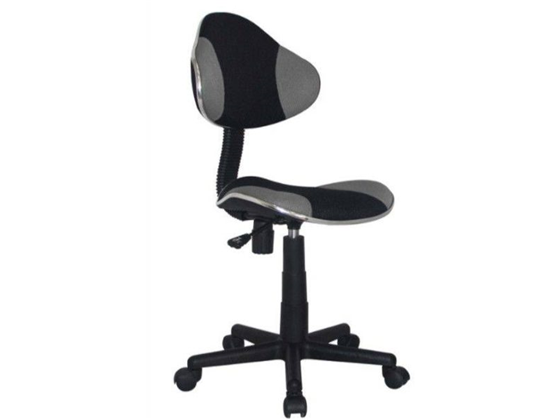 SILLA XTECH PARA SECRETARIA SIN BRAZOS (CANNES) (AM160GEN96) NEGRO / GRIS.