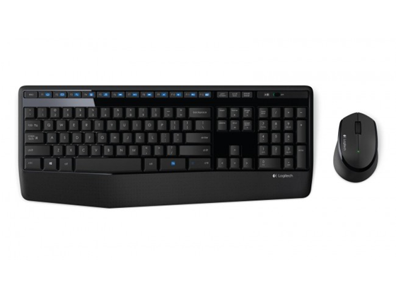 TECLADO MOUSE LOGITECH MK345 USB WIRELESS RECEIVER 2.4GHZ WIRELESS, ESPAÑOL, 10M RANGE, 128BIT AES ENCRYPTION, 15 MONTH KEYBOARD BATTERY LIFE, 5 MONTH MOUSE BATTERY LIFE, MULTIMEDIA/INSTANT ACCESS KEYS (920-007820)