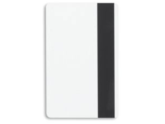 TARJETA PVC ZEBRA 30 MM PARA IMPRESORA ZEBRACARD WHITE PREMIER PVC BLANK WITH HIGH COERVICITY MAG  STRIPE CR-80  (PAQ. 15 UNIDADES - MUESTRAS)