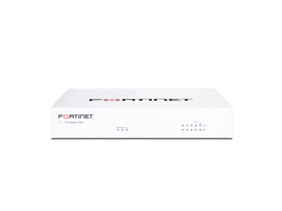 APPLIANCE FORTINET FG-40F, 5 X GE RJ45 10/100/1000BASE-T, HARDWARE PLUS 1 YEAR 24X7 FORTICARE UTM PROTECTION.