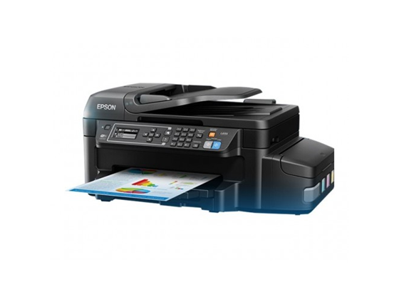 IMPRESORA EPSON ECOTANK L575 MULTIFUNCIONAL (CMYK) WIFI, SISTEMA CONTINUO DE TINTA, HASTA 5760 X 1440 DPI DE RESOLUCIÓN, MÁXIMA: 33 PPM EN TEXTO NEGRO Y 15 PPM EN TEXTO A COLOR NORMAL: 9.0 ISO PPM EN NEGRO Y 4.5 ISO PPM A COLOR, REMPLAZADA POR LA IMPRESORA L5190 (C11CG85301)