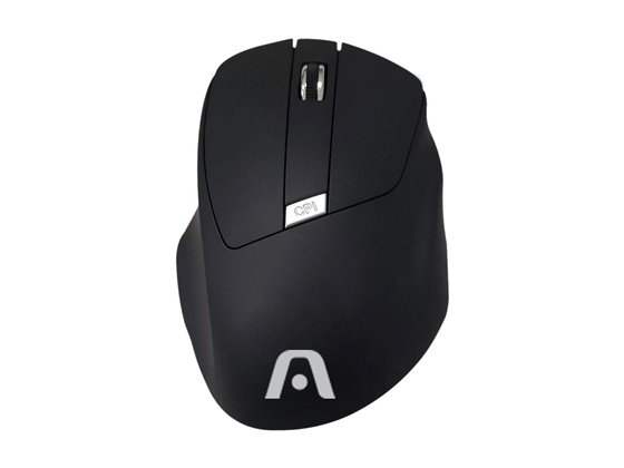 MOUSE ARGOM INALÁMBRICO, RECEPTOR NANO USB, DISTANCIA DE TRABAJO DE HASTA 10 METROS, RESOLUCIONES DE 800/1200/1600 DPI, DIMENSIONES: 111 X 80 X 30 MM, 2 PILAS AAA (NO INCLUIDAS)