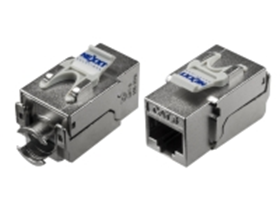 JACK MINI KEYSTONE SHIELDED NEXXT, CAT6, TOOLLESS, TIPO 110.(NAW-KSTO6ASL)