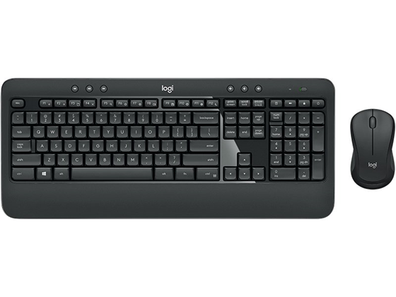 TECLADO MOUSE LOGITECH MK540 ESPAÑOL USB WIRELESS RECEIVER 2.4GHZ WIRELESS, 10M RANGE, 128BIT AES ENCRYPTION, 36 MONTH KEYBOARD BATTERY LIFE, 18 MONTH MOUSE BATTERY LIFE, MULTIMEDIA/INSTANT ACCESS KEYS (920-008673)