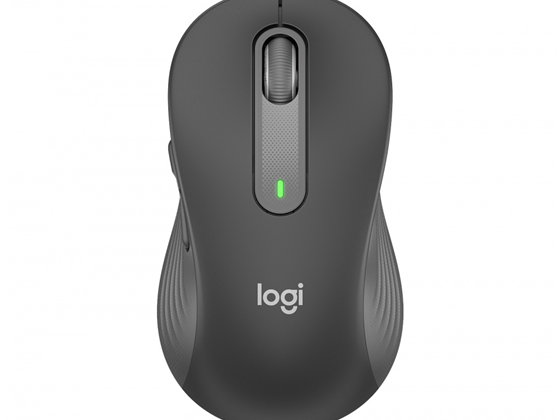 MOUSE LOGITECH M650 LARGE BLUETOOTH NEGRO GRAFITO, PARA DERECHOS (NO INCLUYE EL DONGLE BT).