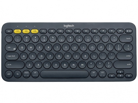 TECLADO LOGITECH MULTI-DISPOSITIVO K380 SPA COLOR DARK GRAY (GIS OSCURO), BLUETOOTH CLASSIC 3.0, RADIO DE ACCION INALAMBRICO 33 PIES, COMPATIBLE CON MICROSOFT WINDOWS Y MAC OS.