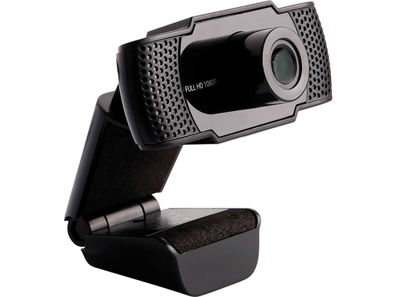 CAMARA WEB SLIDE 1080 P / USB 2.0 / MICRÓFONO/ ROTACION 360 / CANCELACION DE RUIDO /TRIPODE INCLUIDO (WB13BK)