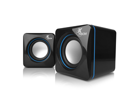 BOCINAS 2.0, USB, XTECH XTS-110 NEGRO (MM221XTK08)