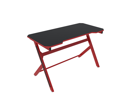 MESA XTECH GAMING RED WIZARD, ROJO / NEGRO, TAMAÑO 119.8X59.9X75.9 CM (AM100XTK08)