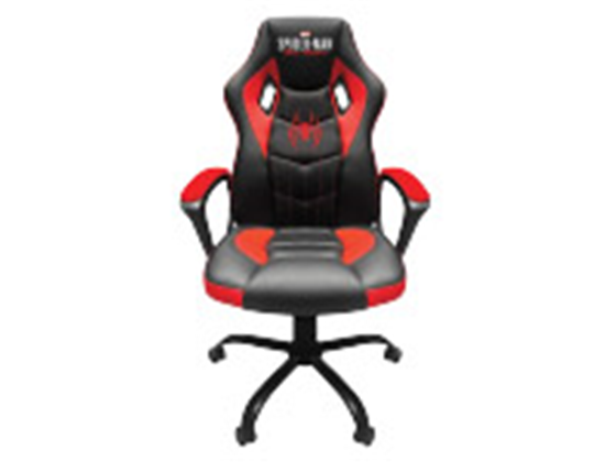 SILLA GAMING XTECH MARVEL SPIDER-MAN, ESPALDAR ALTO AJUSTABLE, REPOSO DE BRAZOS, ALTURA AJUSTABLE Y BASE CON RUEDAS ROBUSTAS (XTF-MC100SM)